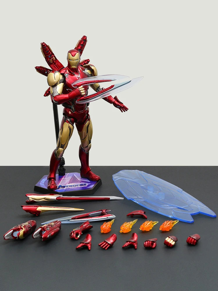 ZD Toys Iron Man Mark 85(2.0) Legends Spider Man Avengers 1/10 Tony Stark Model Collection Action Figure Model Adult Toys