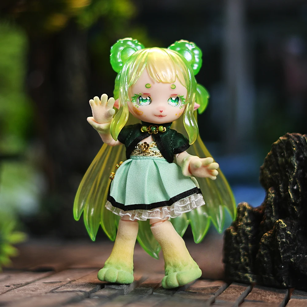 

DBS Maytree слепая коробка весенний лес тело животного плюшевый шарнир подвижный античный стиль повязка орнамент подарок на день рождения специальное предложение