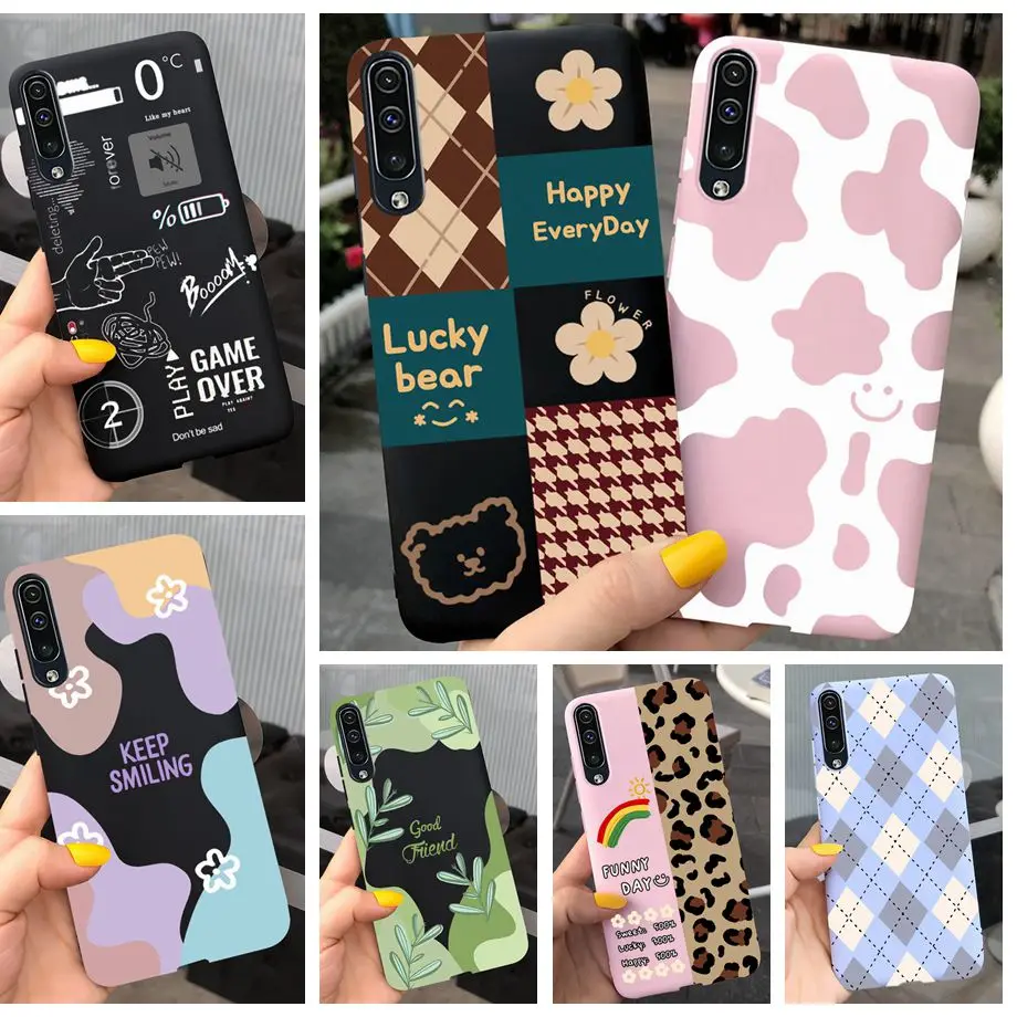 For Samsung Galaxy A70 A70s Cases Soft Cute Silicone Phone Case For Samsung Galaxy A40 A40s Capas Samsung A40 A70 Luxury Bumper