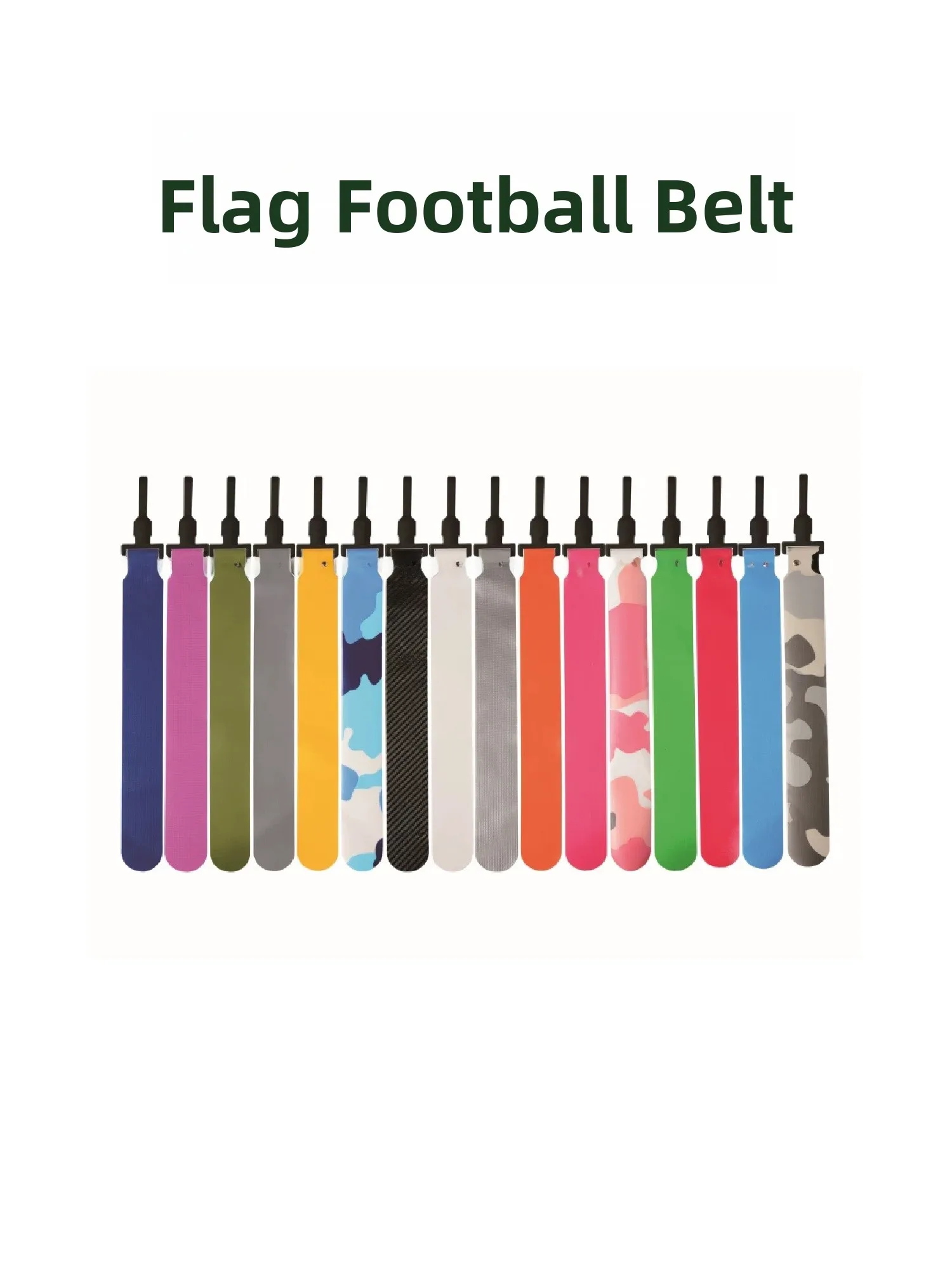 XXBEAST Rugby Waist Flag Competition  Rugby Waist Belt for Rugby Competition High Quality Sports Fitness Fans Supp...