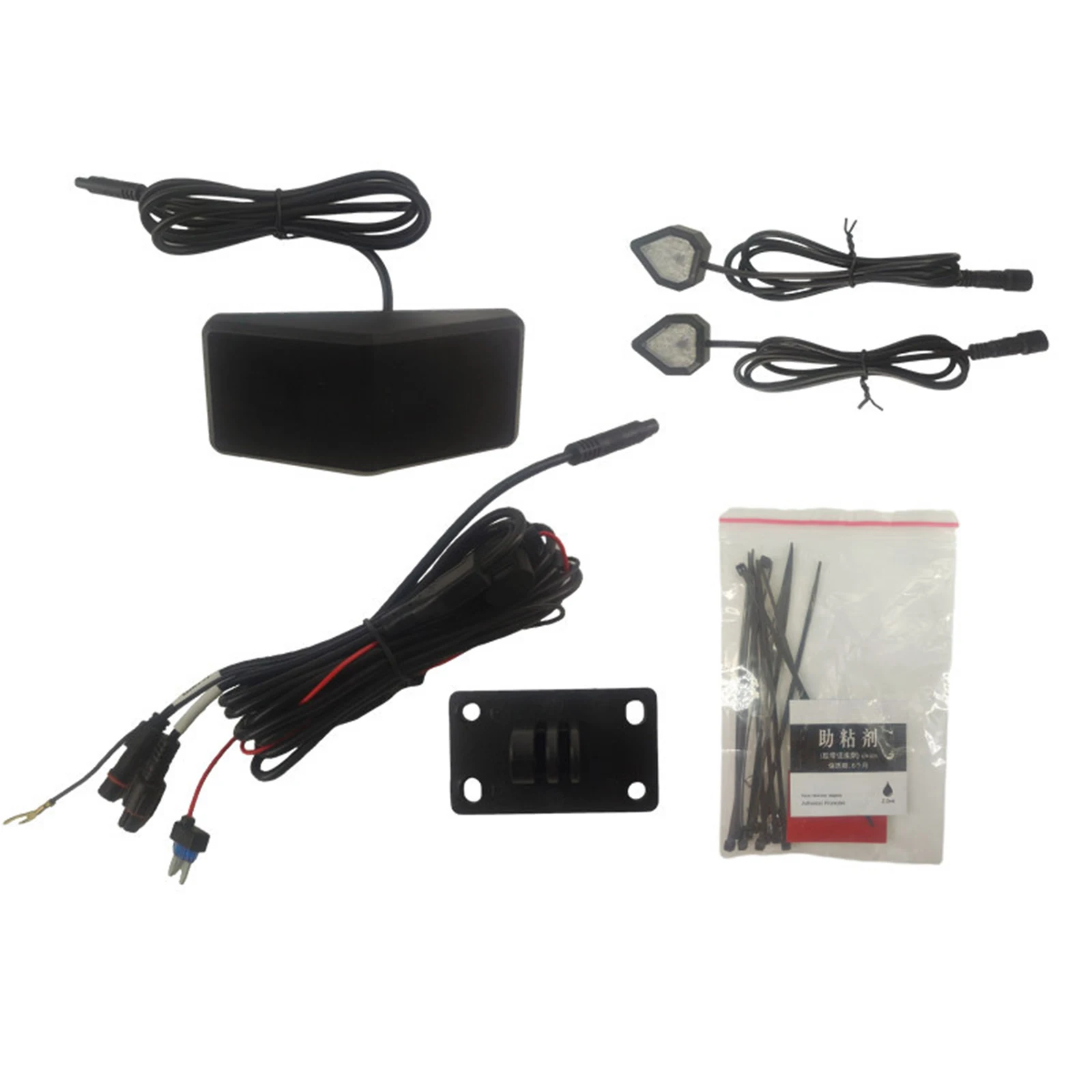 

24Ghz Millimeter Wave Sensor Motorcycle Blind Spot Detection System 15M Driving BSD Monitoring Change Electronics Accessories