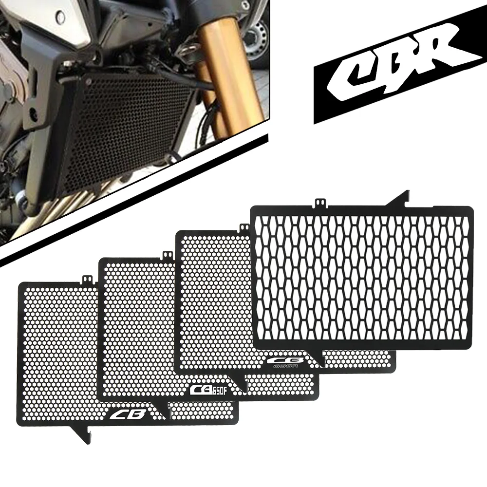 

Radiator Guard Grille Protection Cover Parts For Honda CBR650R CB650R CBR650F 2024-2026 Radiator Guard CNC Aluminum Motorcycle
