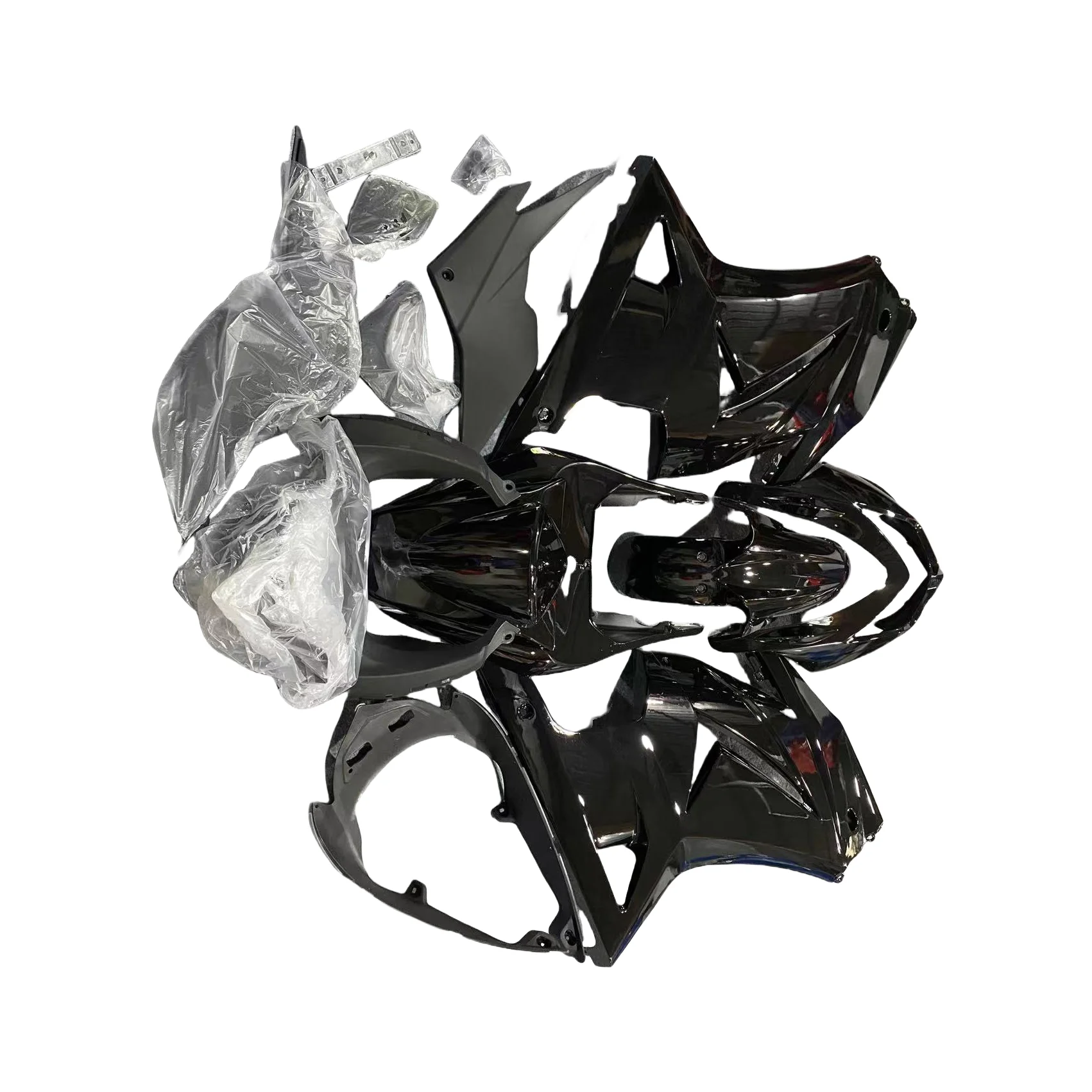 Injection fairing kits for Kawasaki Ninja 250R 2008-2014 whole black motorcycle fairings ZX250 08 09 10 11 12 13 14 fairing