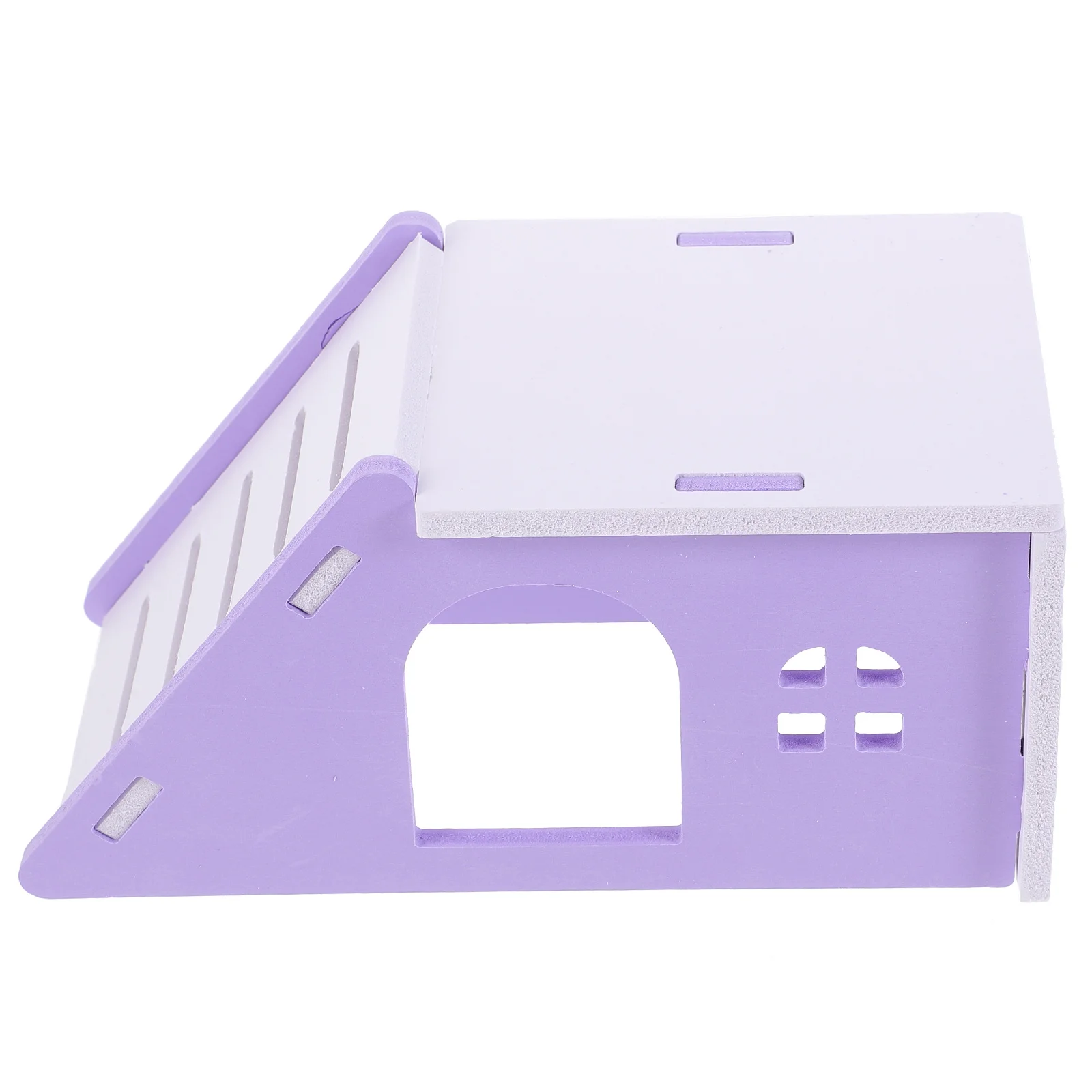 عش النوم كبير بولي كلوريد الفينيل مخبأ الحيوانات الصغيرة لخنزير غينيا أرنب شينشيلا الفئران كوخ الحيوانات الأليفة قفص الموئل الزخرفية