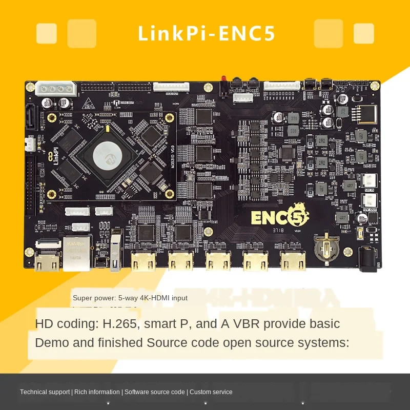 5-Way 4K Encoder Live HDMI Hi3531d Open Source