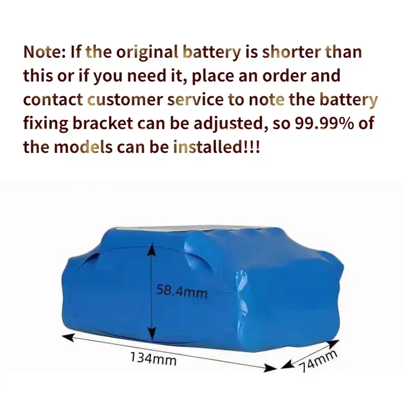 Balanced Scooter Battery 36V 4.4AH Built-in Protection Board for Balance Scooters Replacement Accessory