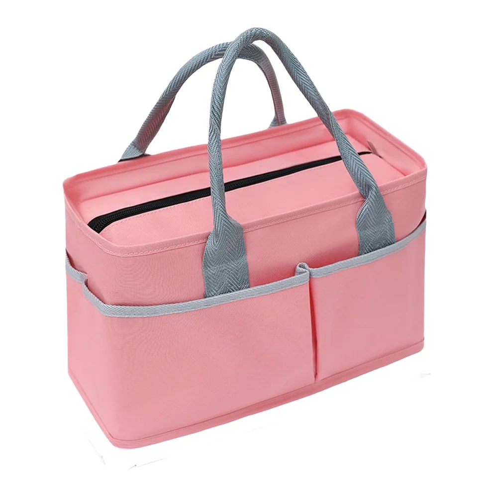 

Oxford Cloth Thermal Lunch Bag Insulated for School Picnic Camping Food Storage 30x13x20cm Waterproof Easy Clean