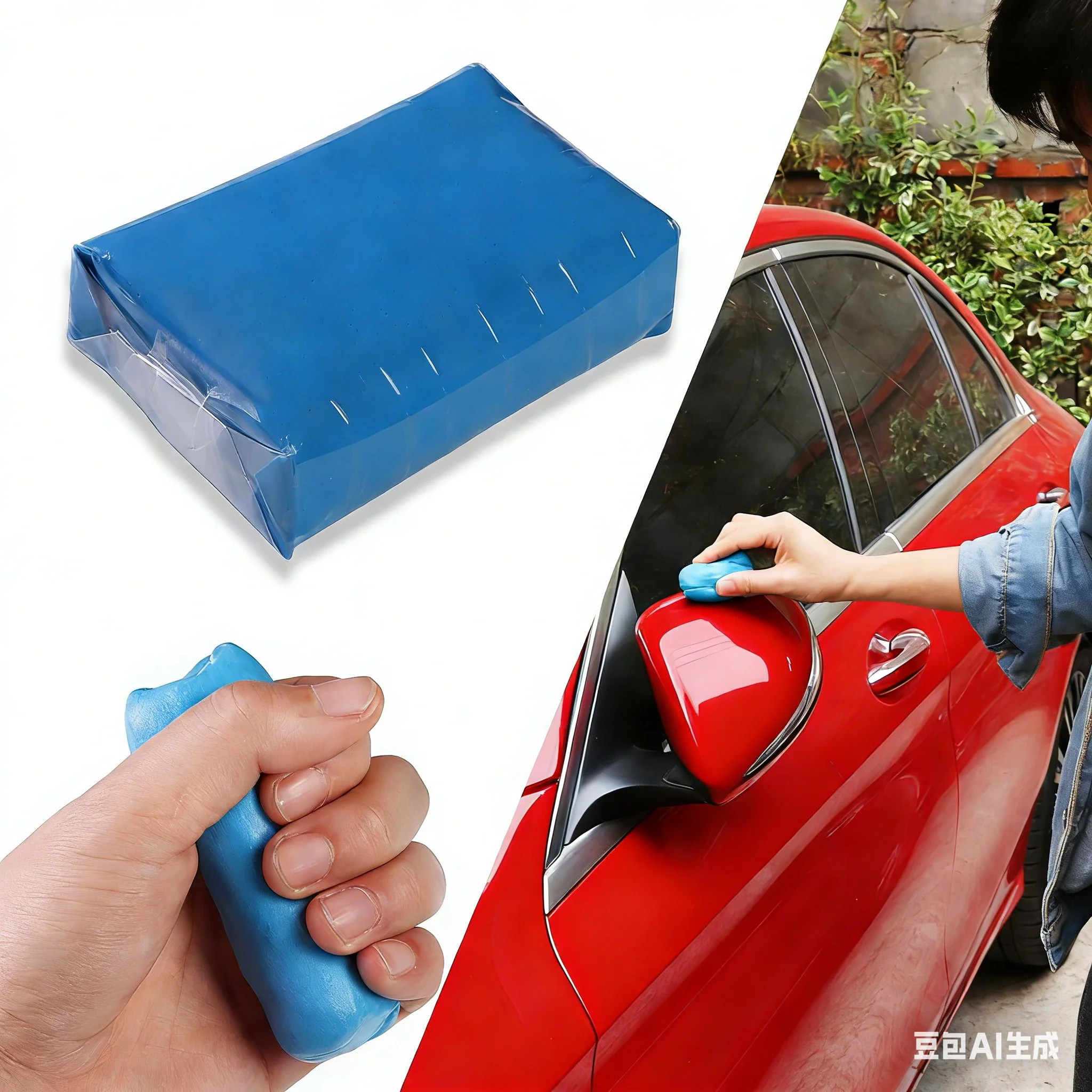 Professional Auto Detailing Clay Bar 100G, Magic Clean Car Paint Surface Polish, Truck Vehicle Wash Cleaner, Car Styling Clean