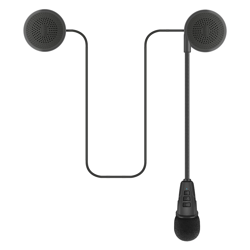 

Motorcycle Intercom Helmet Interphone Headset Wireless Handsfree Call Kit Stereo Headphone Music Player Speaker Rechargeable
