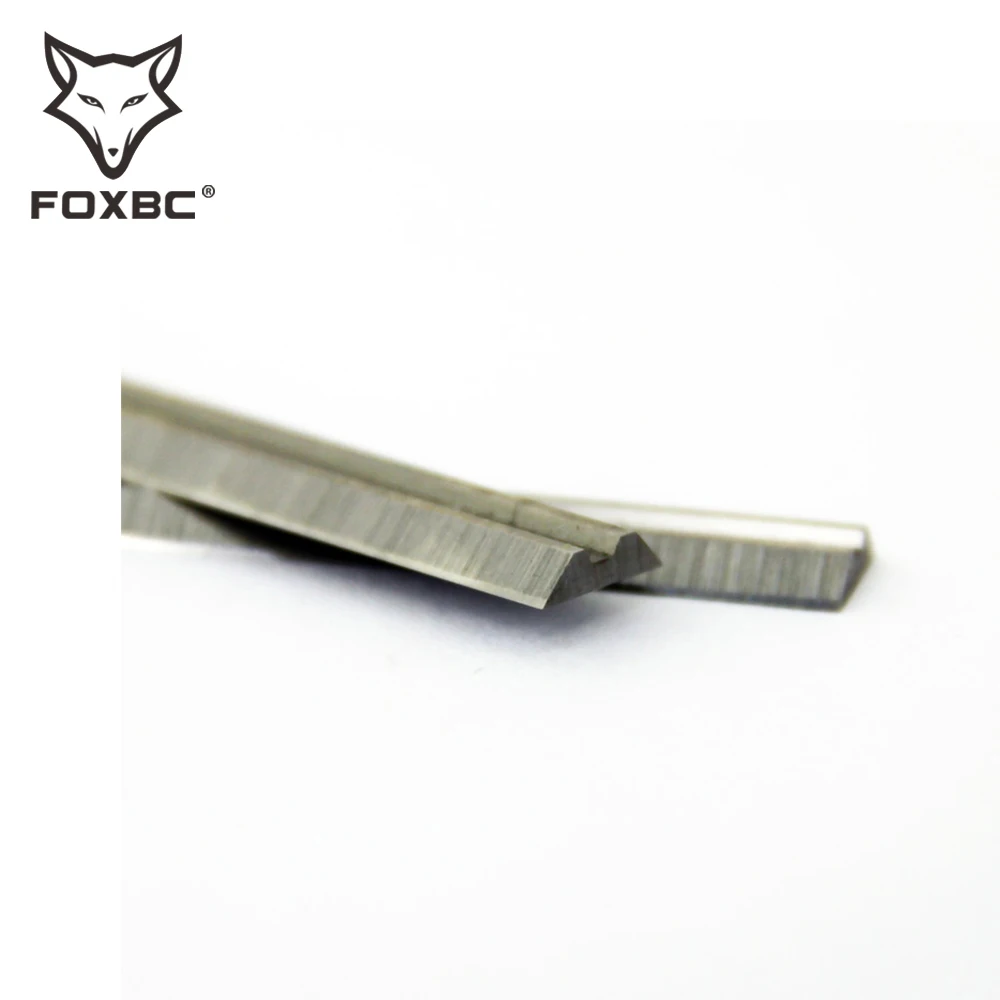 FOXBC-hojas para cepilladora de madera de espesor HSS, herramienta de carpintería para Makita 2012NB, 305 y propietarios de hogar, 12 \