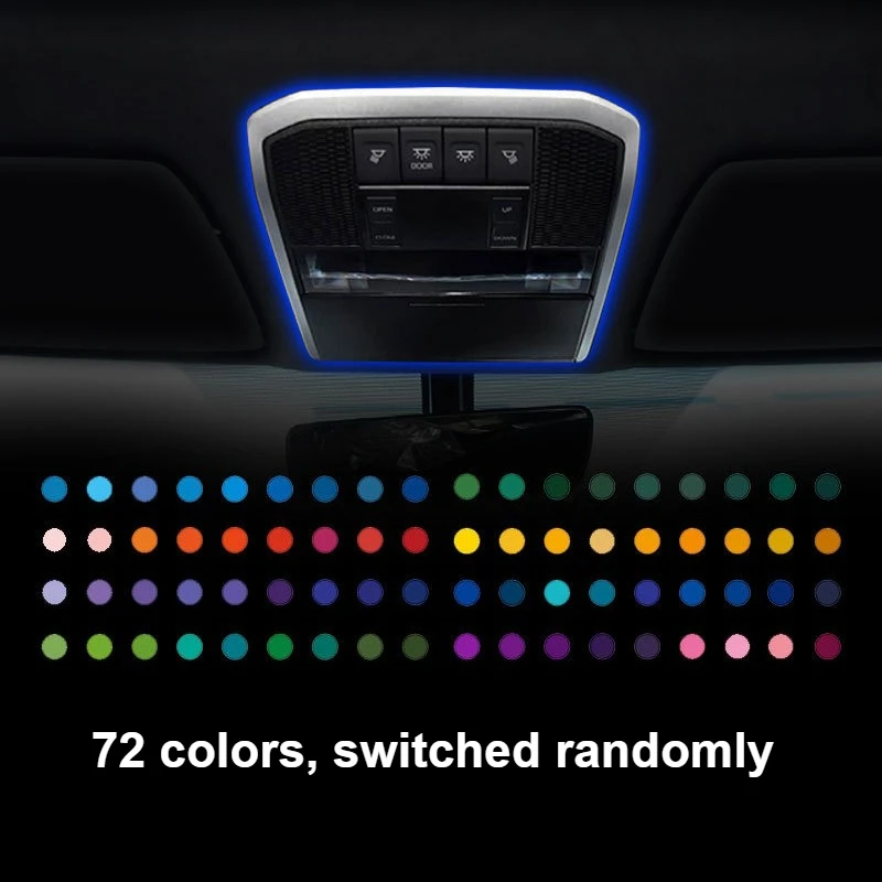 For Toyota Land Cruiser LC300 Car Ceiling Chromatic Surrounding Ambient Lighting Car Roof Surround Atmosphere Decorative Lamp detail image 5