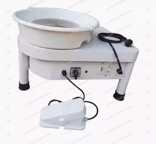 Electric ceramic wheel drawing machine 25CM 250W foot control, ceramic forming