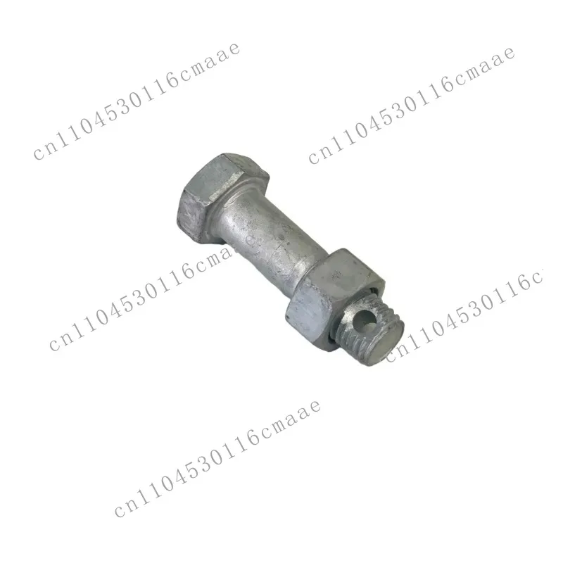 Fasteners M8 M16 M20 Hot dip galvanized hex bolts and nuts Steel hex bolts