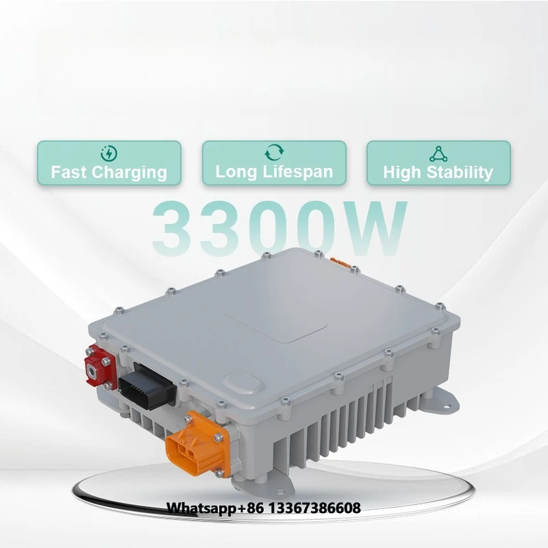 

New LR-MF3-3300-JYT1000 Electric Vehicle Charger 3.3kW Integrated OBC DC DC Converter Waterproof Dustproof CAN Control