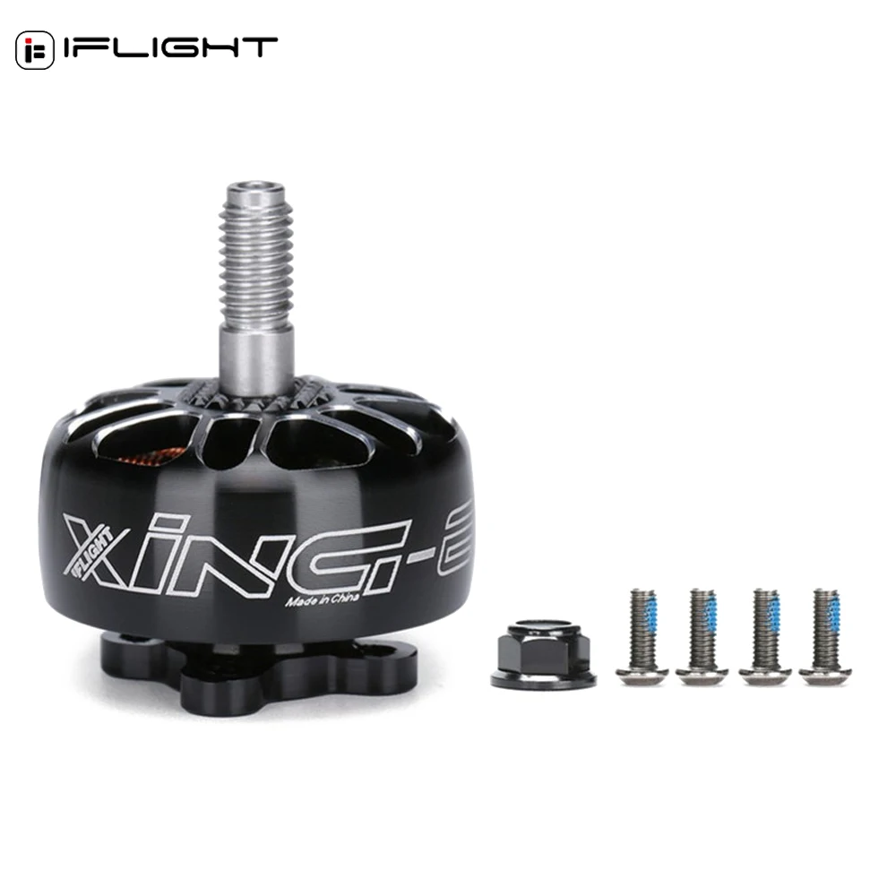 Iflight XING-E興e 2207 KV2750 KV2450 4s/KV1800 6s 4.0ミリメートルシャフトブラシレスモーターfpvレースドローンmulticopter quadcopter