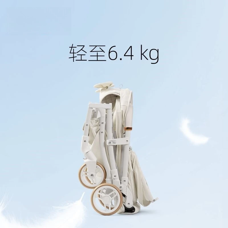 Pet Car Lightweight One-click Folding Cat and Dog Small and Medium-sized Go Out Cart Large Space Breathable