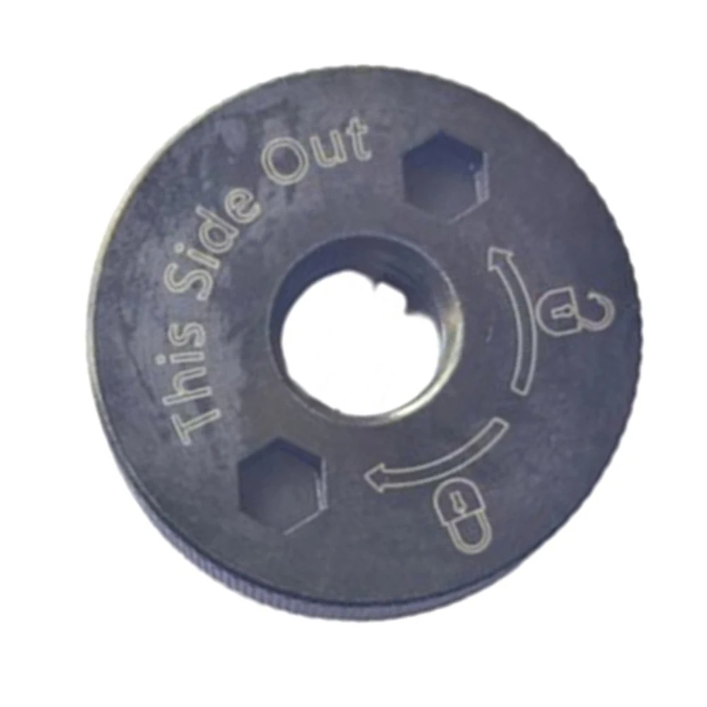 

1pc Angle Grinder Flanged Hex Nut Quick Release Grinder Pressing Plate Flange Nut For DCG413 DCG414 DCG418 Angle Grinder