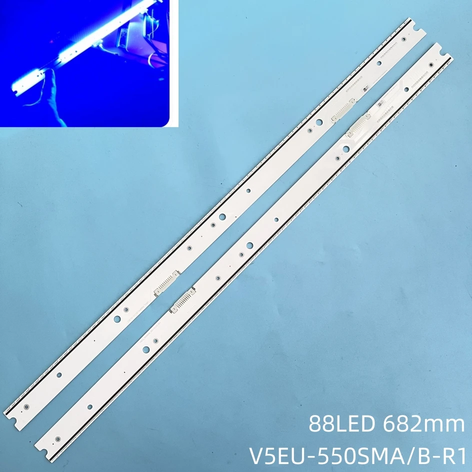 

2pcs/set LED backlight for Sam sung UE55JS8000T UE55JS8500T UE55JS9000T UE55JS8590T UN55JS9000 UN55JS850DF UN55JS8500 UE55JS8000