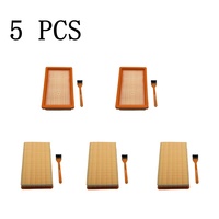 1/2/5/8Pcs High Quality Air Filter for MV4 MV5 MV6 WD4 WD5 WD6 WD5999 Wet&Dry Vacuum Cleaner Replacement Part#2.863-005.0 filter