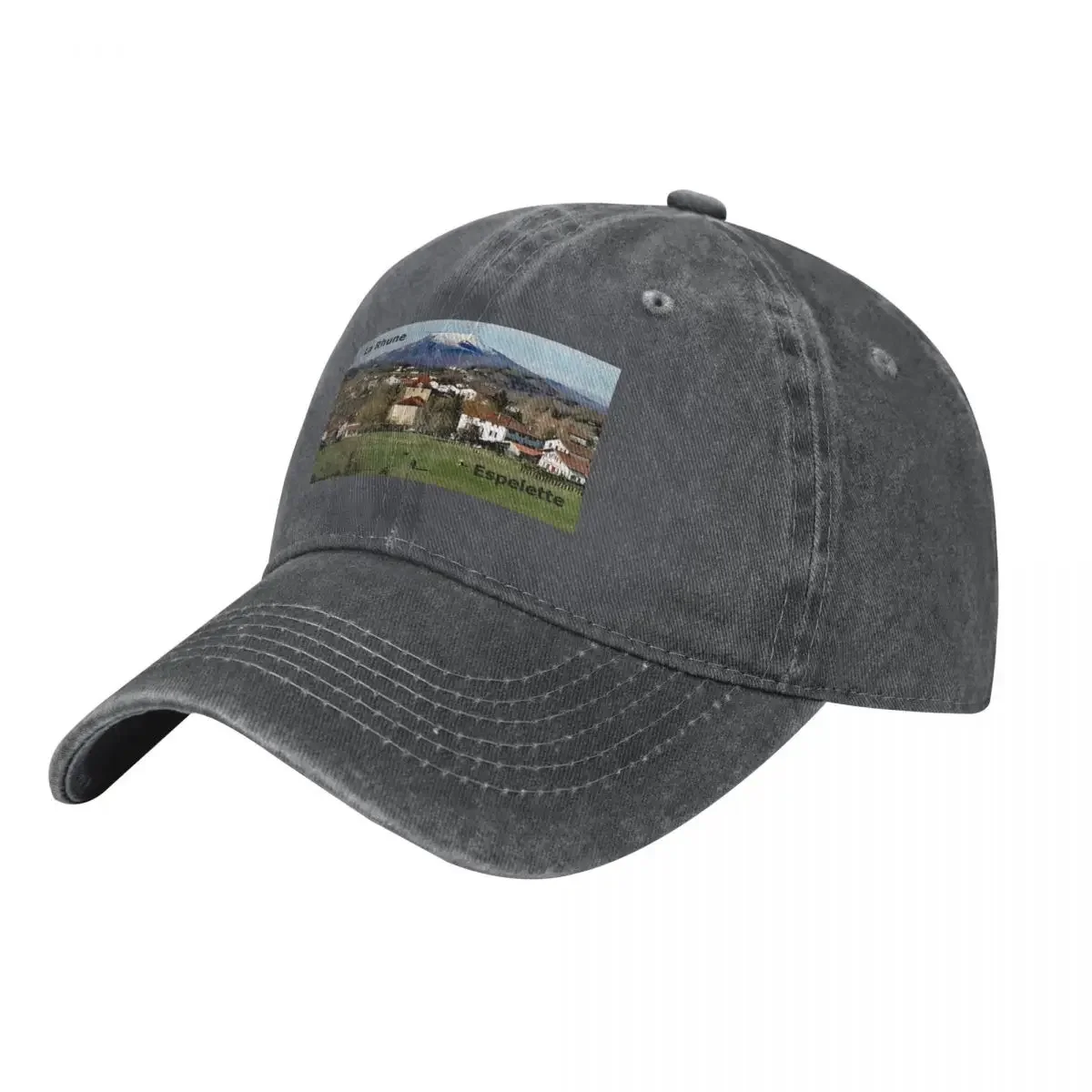 

La Rhune and the Village of Espelette Baseball Cap Hat Luxury Brand Cosplay Thermal Visor hard hat Hats Man Women's