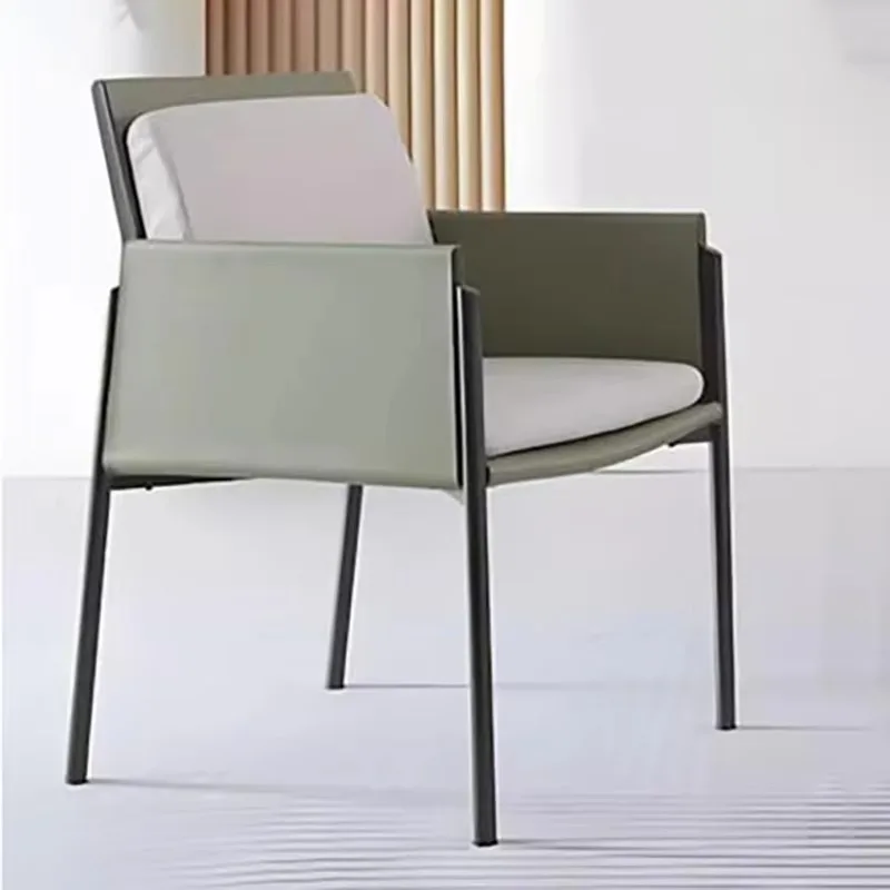 

Trendy Luxury Dining Chairs Italian Aesthetic Ergonomic Comfortable Armchair Modern Kitchen Fauteuils De Salon Furniture