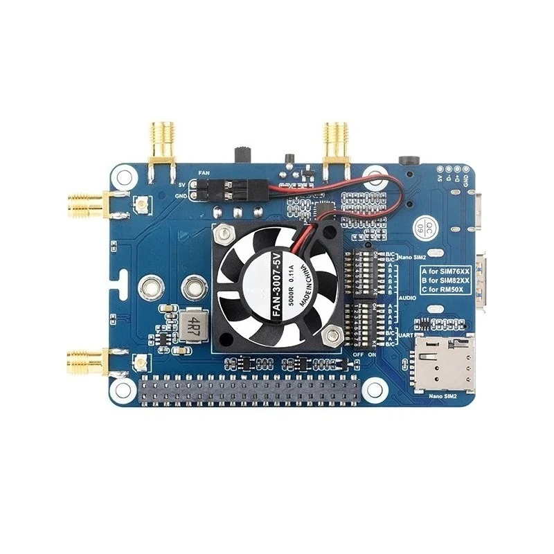Embedded 4G Communication Module M.2 Interface Global Network Integrated GNSS Positioning IoT Board
