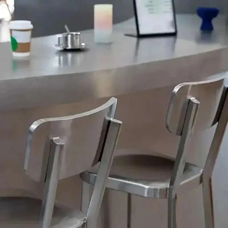 Bar Gamer Bar Chairs Dining Reception Accent Manicure Office Design Bar Chairs Ergonomic High Nordic Cadeira Home Furniture
