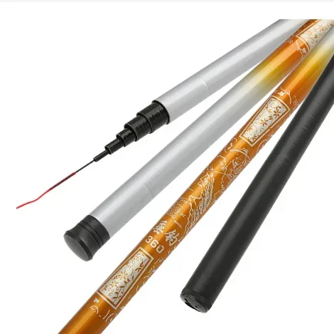 3.6M/4.5M/5.4M/6.3M/7.2M Carbon Fiber Manual Fishing Rod Telescopic Fishing Rod Ultra Long Hard Fishing Rod