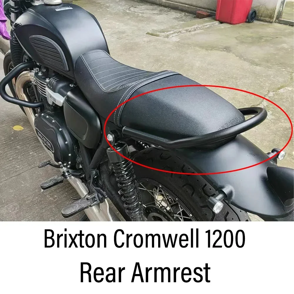 New Fit Brixton Cromwell 1200 Cromwell1200 1200Cromwell 1200 Motorcycle  Accessories Rear Passenger Armrest Handrail Armrests