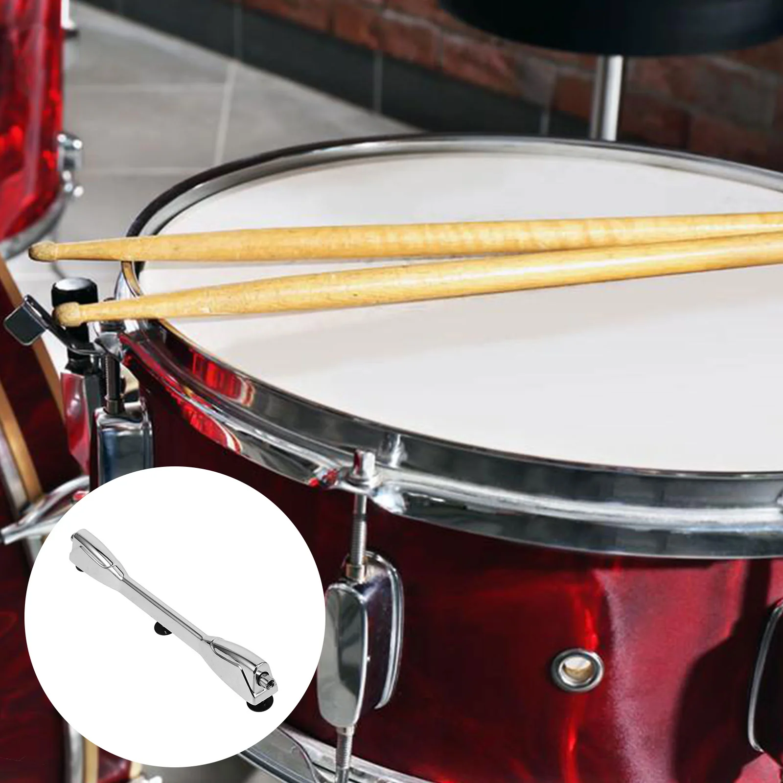 

Double End Drum Lug Aluminum Alloy Metal Replacement Part Durable Snare Tom Drum Hardware Accessory Metal Lugs