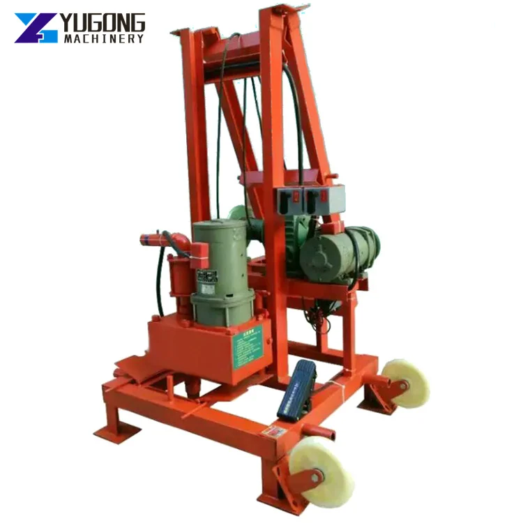 Compact Crawler Type Water Well Drilling Rig 100m Depth Zero-Turn Maneuverability for Tight Urban Spaces