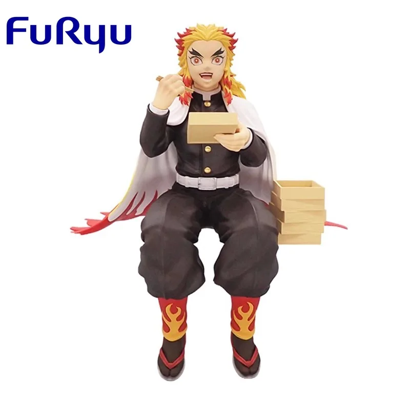 

Фигурки фигурок FuRyu для мальчиков и девочек, аниме фигурки истребителей демонов, кургоку, лапшу, подарок для детей