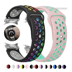 20mm Strap For Samsung Galaxy watch 6/4/5 40mm 44mm/5 pro 45mm silicone bracelet galaxy watch 6 4 classic 47mm 43mm 42mm 43 band