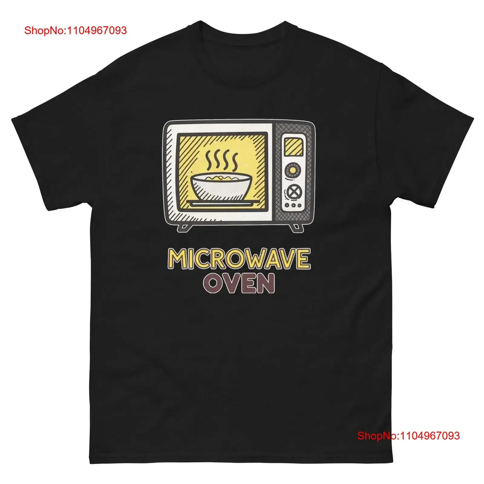 

Microwave Oven T Shirt Home Appliance Electronics Apparel vintage Washed Comfortable Breathable Versatile designer clothes Soft