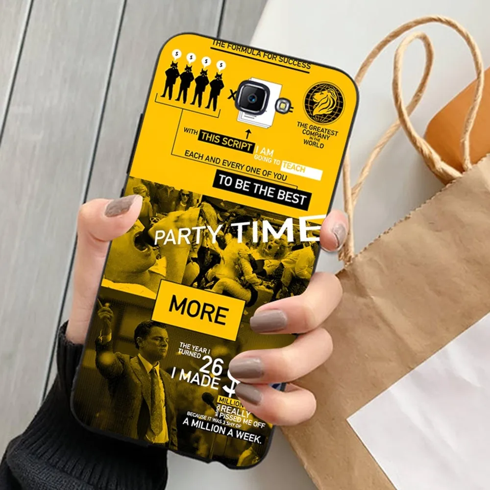 The Wolf of Wall Street Movie Phone Case For Samsung J 7 plus 7core J7 neo J6 plus prime J6 J4 J5 Mobile Cover