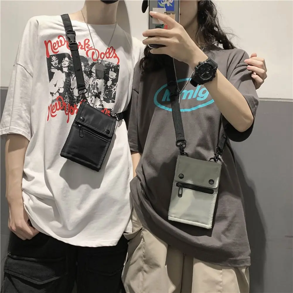

Boy Gift Nylon Id Credit Card Case Holster Pouch Waist Bag Wallet Case Shoulder Bag Phone Pouch Crossbody Bag Mobile Phone Bags