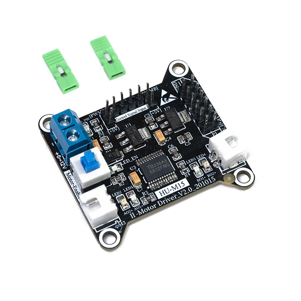 

TB6612 DC Motor Drive Module Dual Channel Intelligent DC6-12V Motor Forward and Reverse Drive Control Module for Arduino