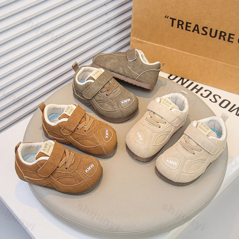 

Children Casual Sports Shoes 2025 Autumn Soft Sole Non-slip Comfortable Outdoor Running Shoes Girls Boy Fashion Outdoor Sneakers