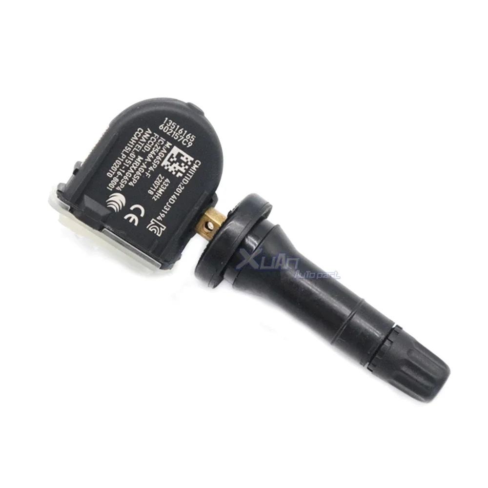 System monitorowania ciśnienia w oponach z czujnikiem Xuan TPMS 13516165   dla BUICK ENCLAVE CADILLAC CT6 XT4 CHEVROLET CRUZE MALIBU GMC TERRAIN