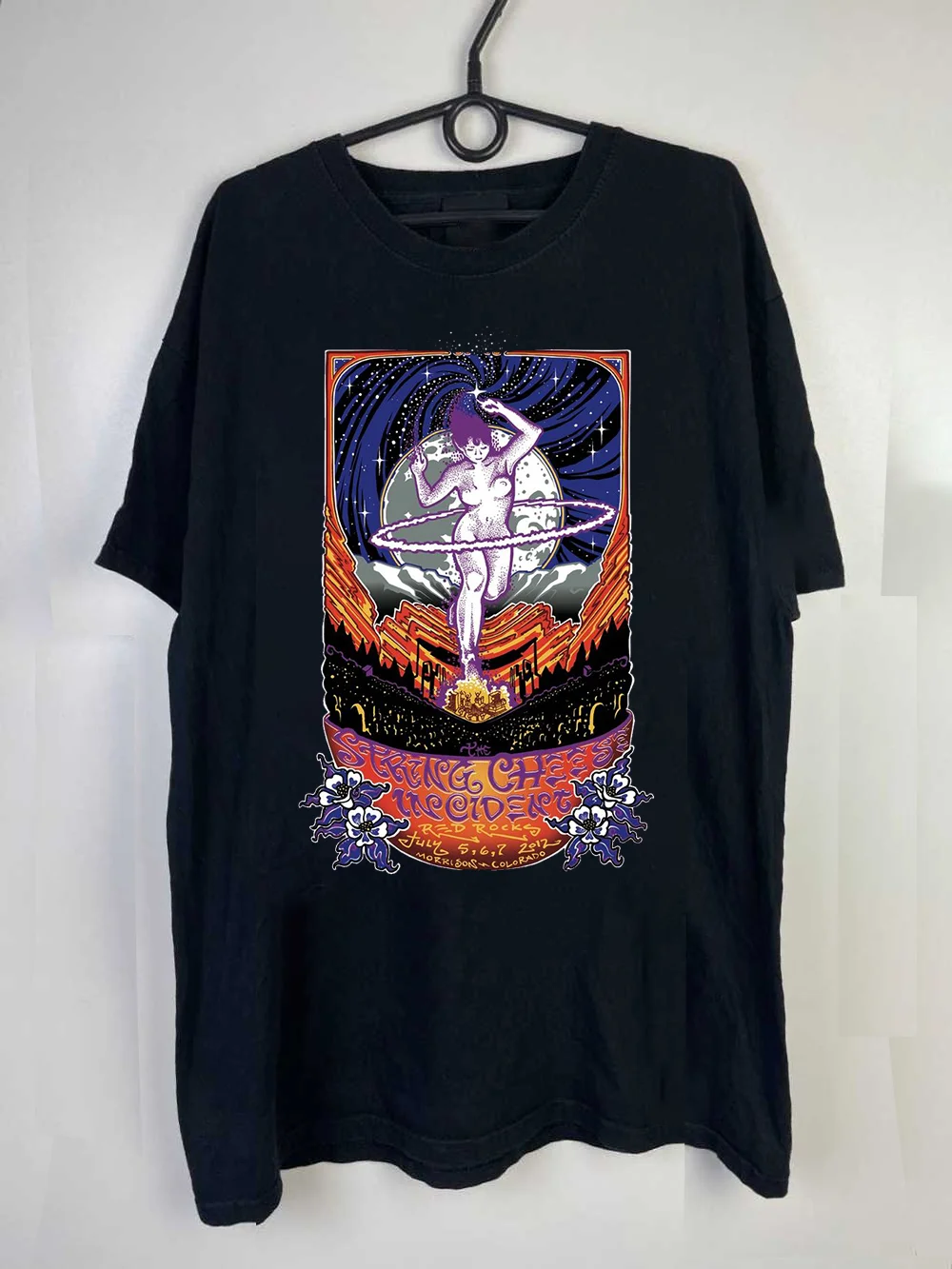 The String Cheese Incident band red rocking tee Unisex T-Shirt All Size