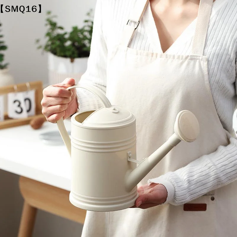 2L Watering Can Pot Plastic Garden Plants Flower Spray Water Kettle Long Mouth Large Capacity Watering Device Watering Tool【SMQ】