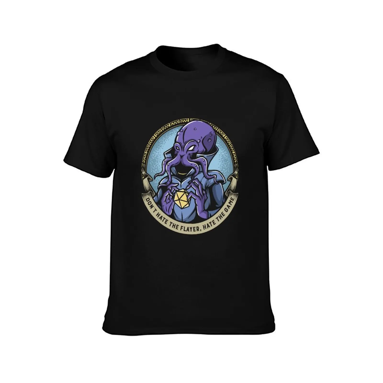 Don't hate the flayer T-Shirt Active Sports Short Sleeve Cotton Shirt T-Shirt