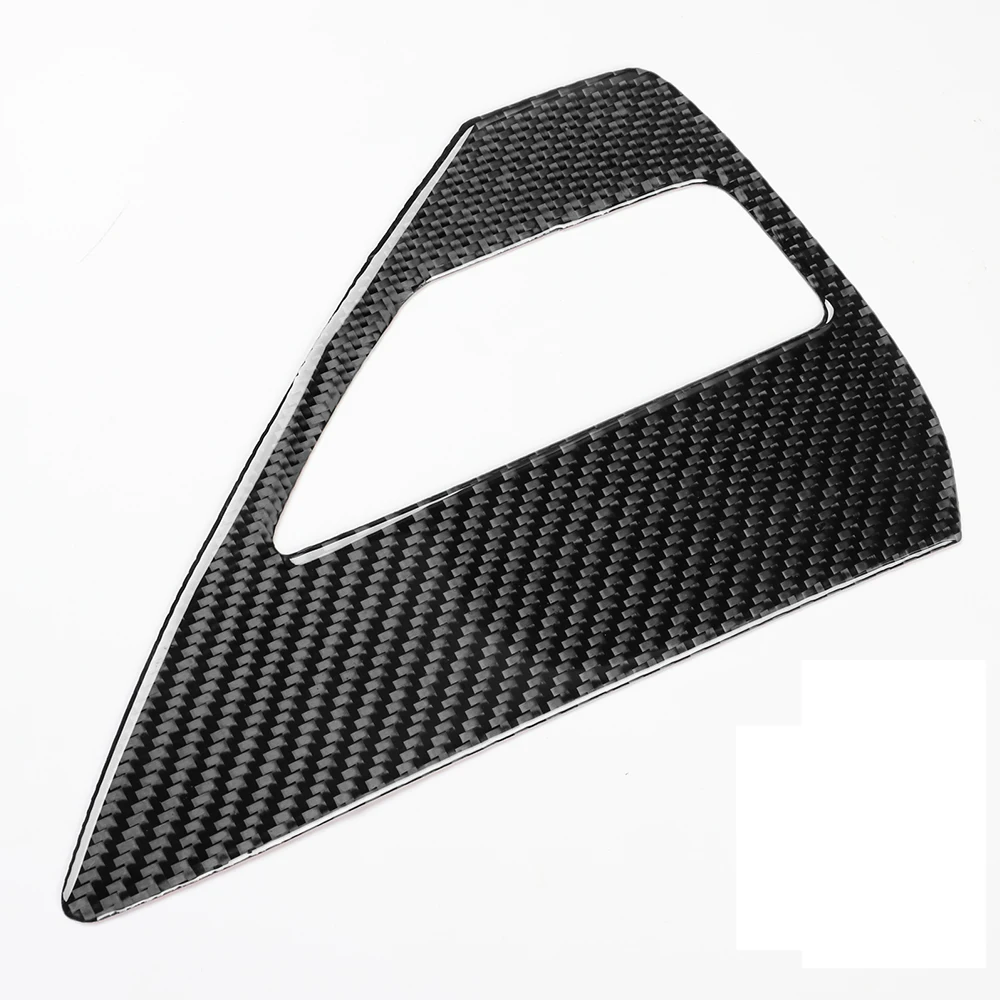 For Tesla Model Y 2020+ Model 3 2017-2022 Real Carbon Fiber Charging Port Panel Trim Cover Car Retrofitting Accessories Sticker