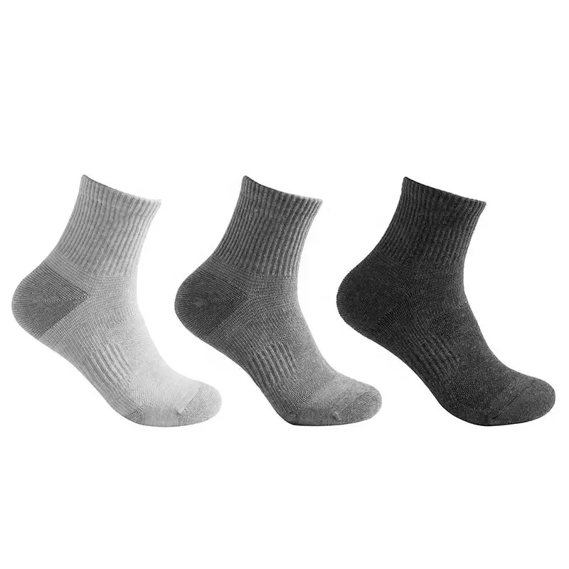 15% Pure Silver Infused Socks Anti-Odor & Anti-bacterial Moisture Wicking for Men Socks 6 Pairs Euro Size 43-46