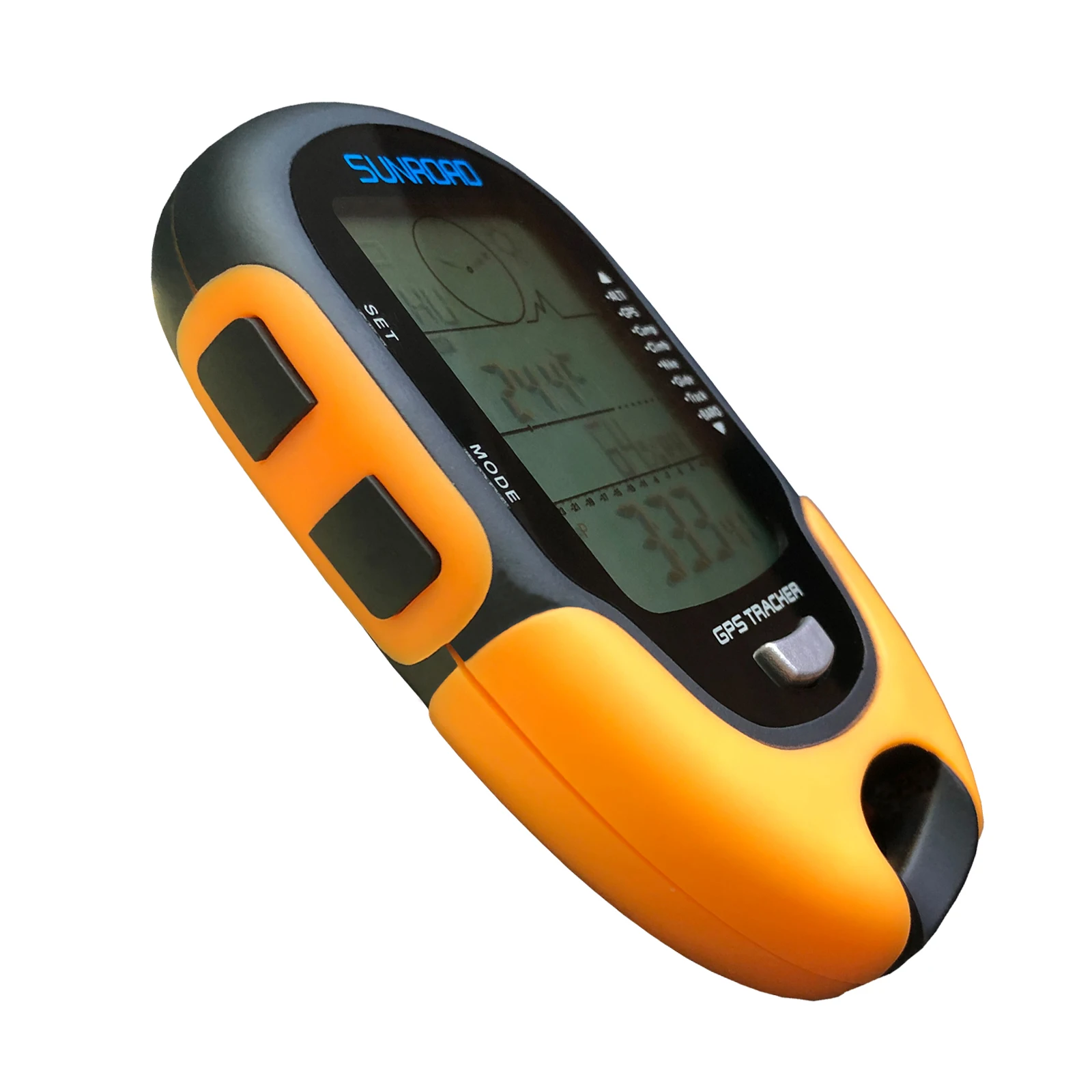 FR510 Electronic Barometer Thermometer with LED Torch IPX4 Waterproof Sports Meter with Lanyard for Hiking Camping Fishing - view 6