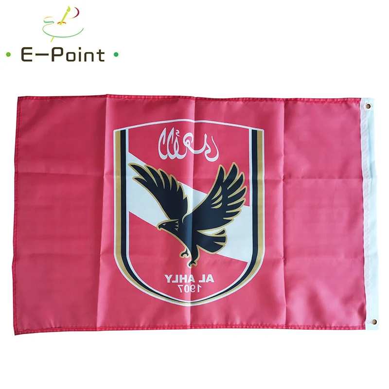 Egypt Football Club Al Ahly SC Flag 2ft*3ft (60*90cm) 3ft*5ft (90*150cm) Size Christmas Decorations for Home Flag Banner Gifts