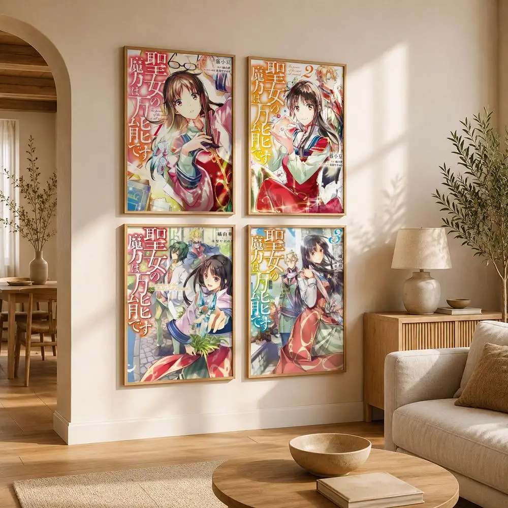 The Saints Magic Power is Omnipotent Poster Self Adhesive Bar Wall Decal Waterproof Vinyl Sticker Modern Art Wall Home Decor