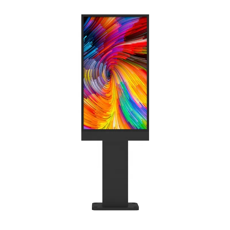 55 Inch Industrial 4000nits IP67 Waterproof Dustproof No Maintenance LCD Advertising Screen for Outdoor Commercial Pro
