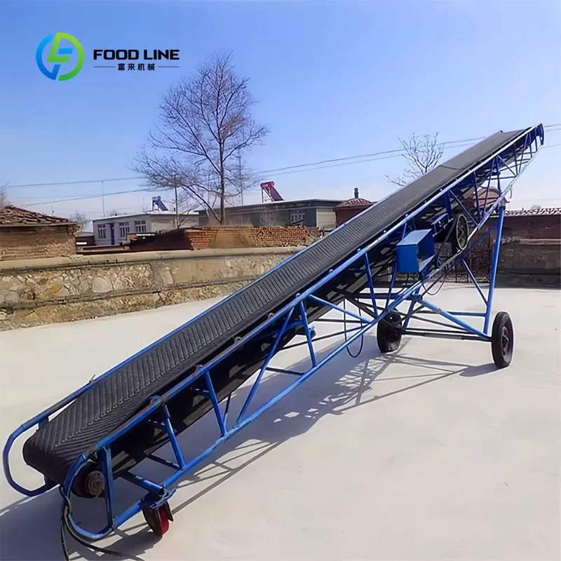Customize Industrial Conveyor Machine Electric Belt Transport System for Packaging and Sorting Line Use