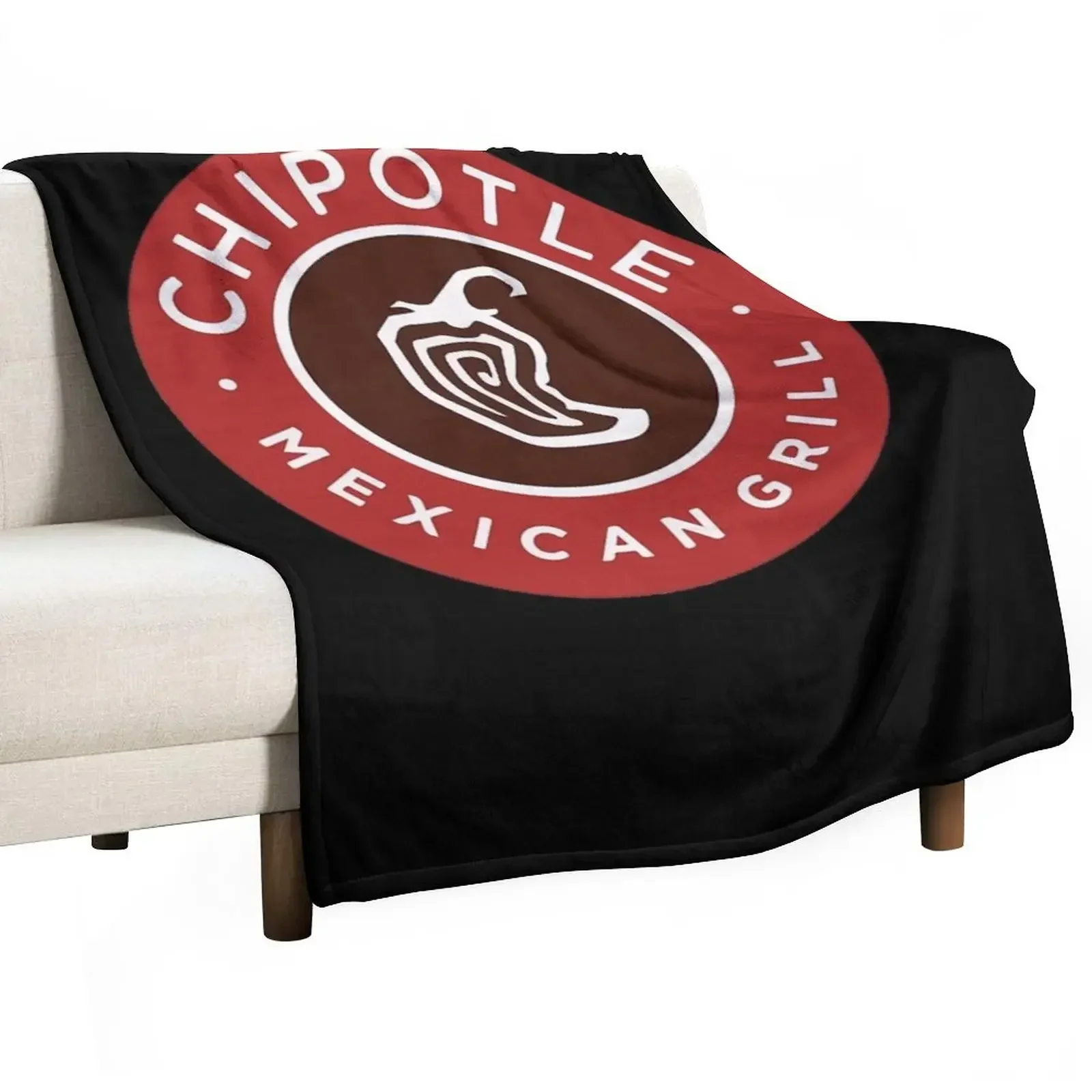 Chipotle is My Life Pullover TShirt Throw Blanket sofa bed Soft Plaid Plaid on the sofa Shaggy Blankets